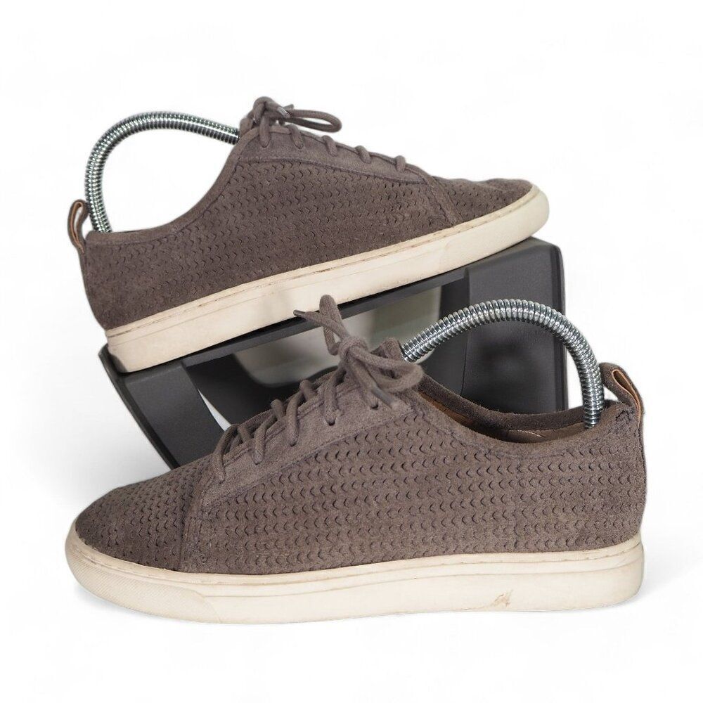 Lucky Brand Lawove Suede Casual Sneakers Grey‎ Women's 7